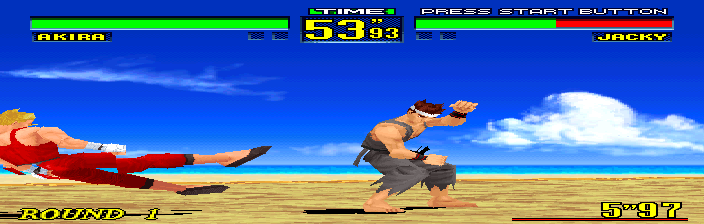 Virtua Fighter Remix Screenshot 1